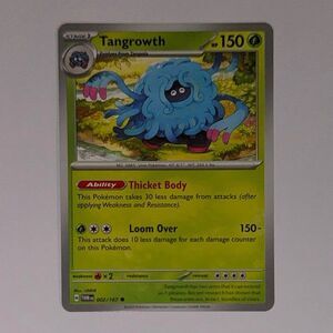 Pokémon Card: Tangrowth #2/167 (Pokemon Twilight Masquerade)
